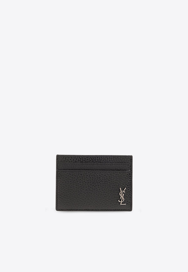 Saint Laurent Tiny Cassandre Leather Cardholder 607603 AAC68-1000