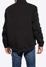 Alexander McQueen Graffiti Logo Reversible Jacket Black 766091 QTAAR-0519