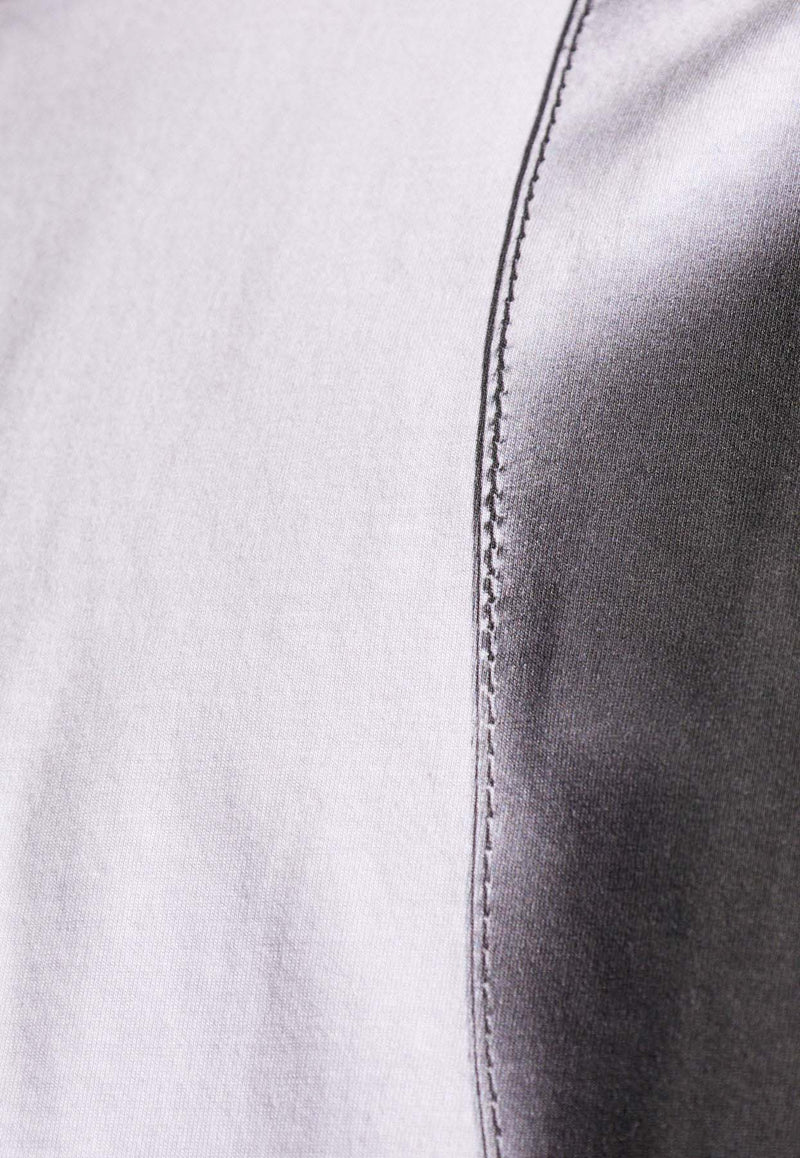Alexander McQueen Photograph Print Crewneck T-shirt White 781984 QTAA9-0909
