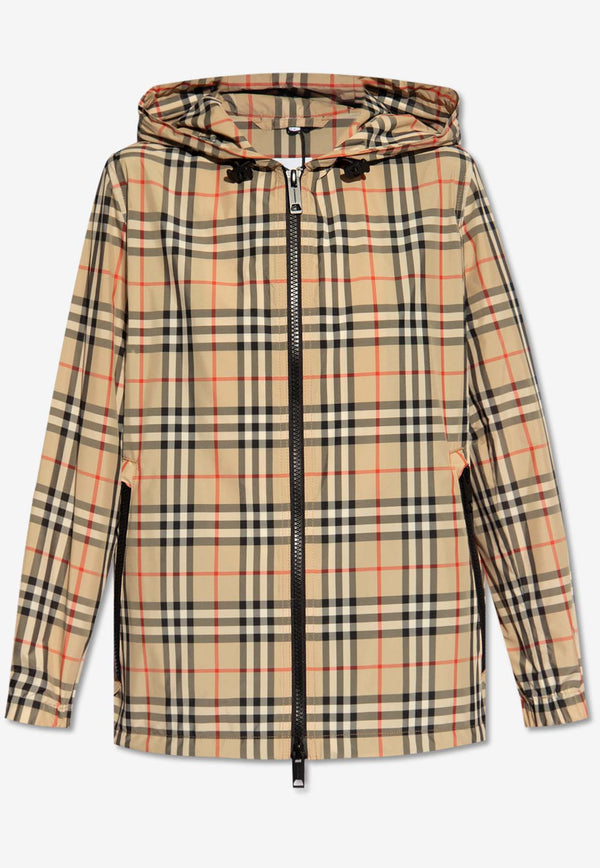 Burberry Vintage Check Water-Proof Jacket 8059490 A7028-ARCHIVE BEIGE IP CHK