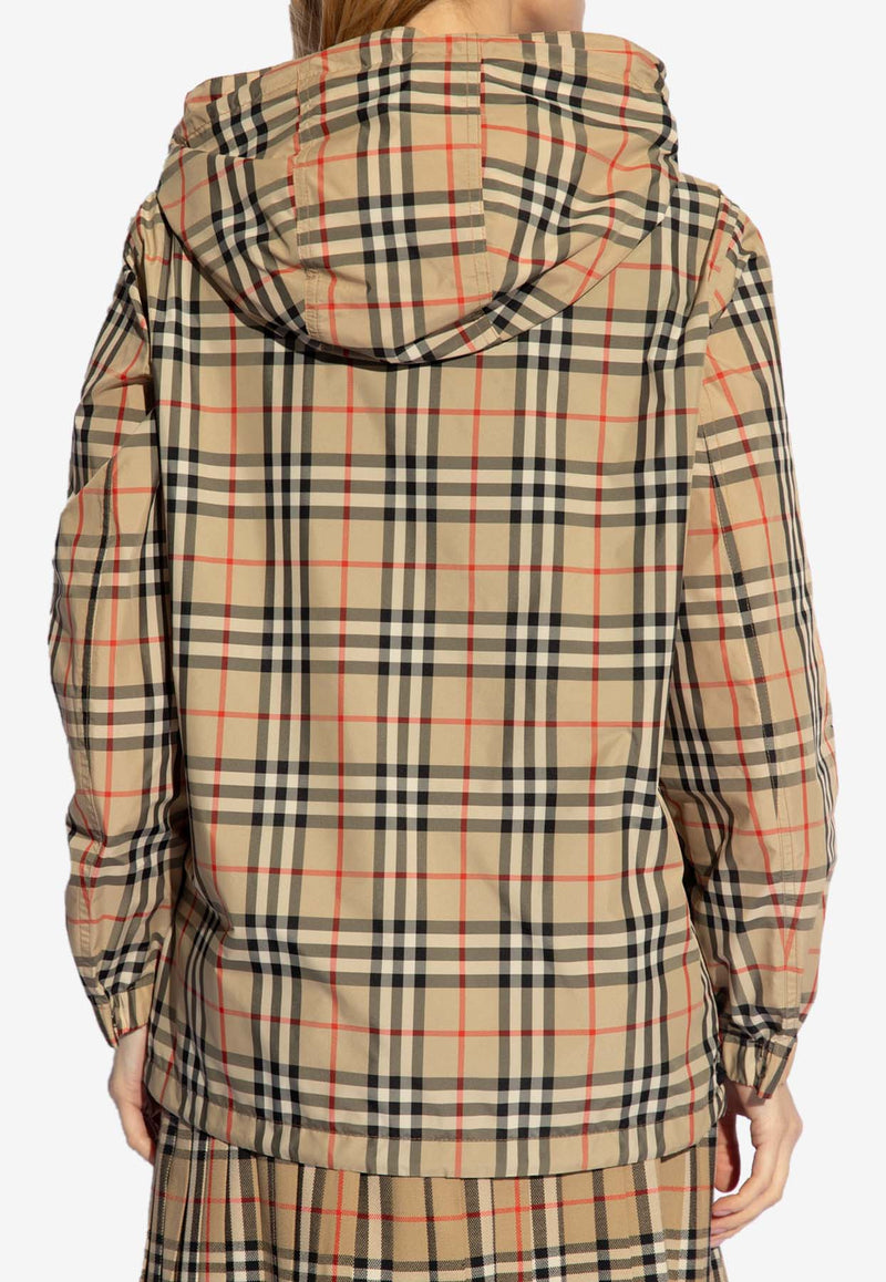 Burberry Vintage Check Water-Proof Jacket 8059490 A7028-ARCHIVE BEIGE IP CHK