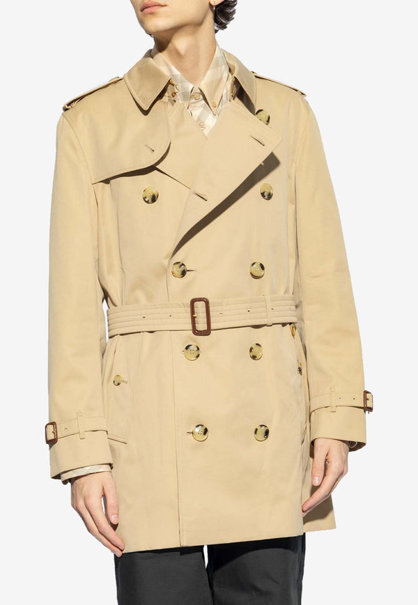 Burberry Short Kensington Heritage Trench Coat 8079390 A1366-HONEY