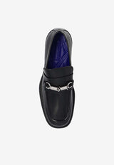 Burberry Leather Barbed Wire Loafers 8080103 A1189-BLACK
