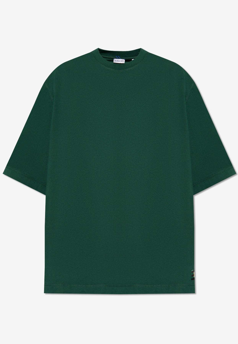 Burberry EKD Logo Patch T-shirt Green 8080815 B8636-IVY