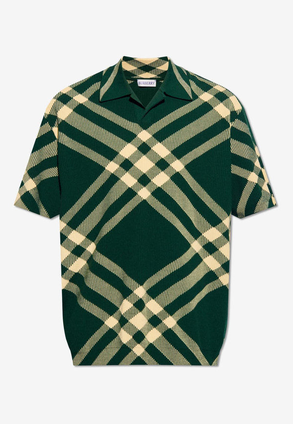 Burberry Vintage Check Polo T-shirt Green 8081092 B8724-DAFFODIL IP CHECK