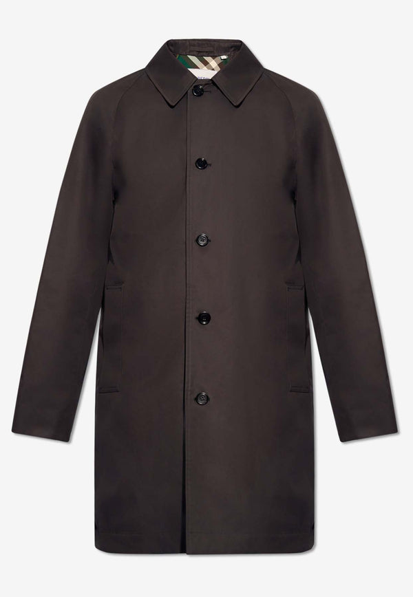 Burberry Paddington Heritage Single-Breasted Coat Black 8081682 A4199-ONYX