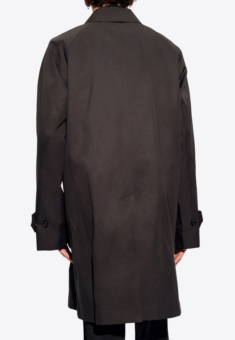 Burberry Paddington Heritage Single-Breasted Coat Black 8081682 A4199-ONYX