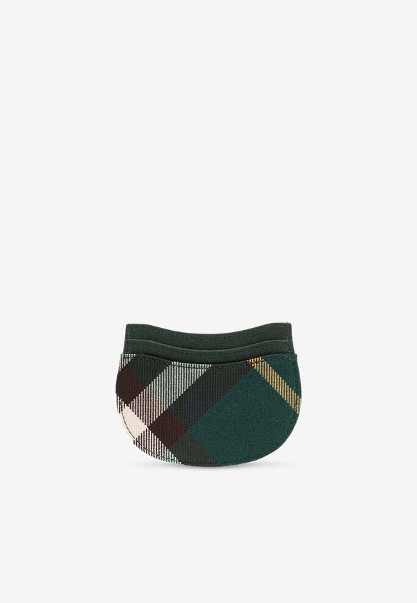 Burberry Rocking Horse Checked Cardholder Green 8081974 B8636-IVY
