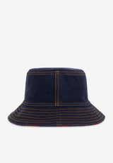 Burberry Reversible Bucket Hat Multicolor 8082576 B7308-INDIGO PILLAR
