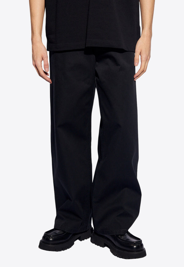 Burberry Straight-Leg Chino Pants Black 8083173 A1189-BLACK