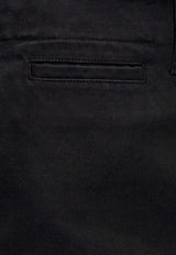 Burberry Straight-Leg Chino Pants Black 8083173 A1189-BLACK