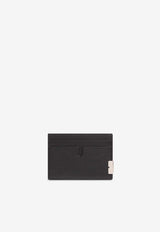 Burberry B Cut Grained Leather Cardholder Black 8083754 A1189-BLACK