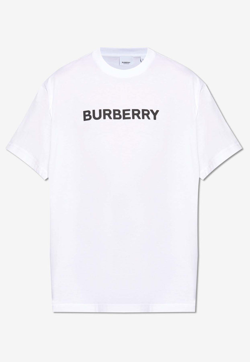 Burberry Logo Print Crewneck T-shirt White 8084234 A1464-WHITE