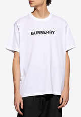 Burberry Logo Print Crewneck T-shirt White 8084234 A1464-WHITE