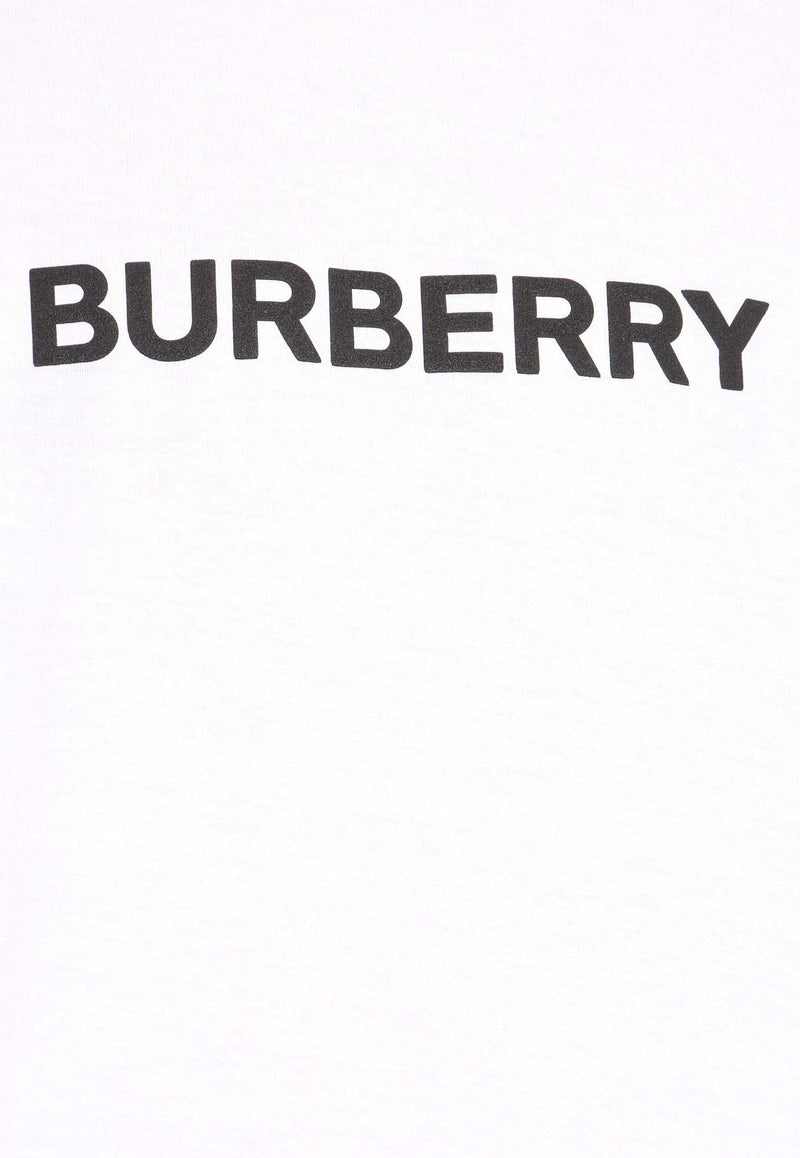 Burberry Logo Print Crewneck T-shirt White 8084234 A1464-WHITE