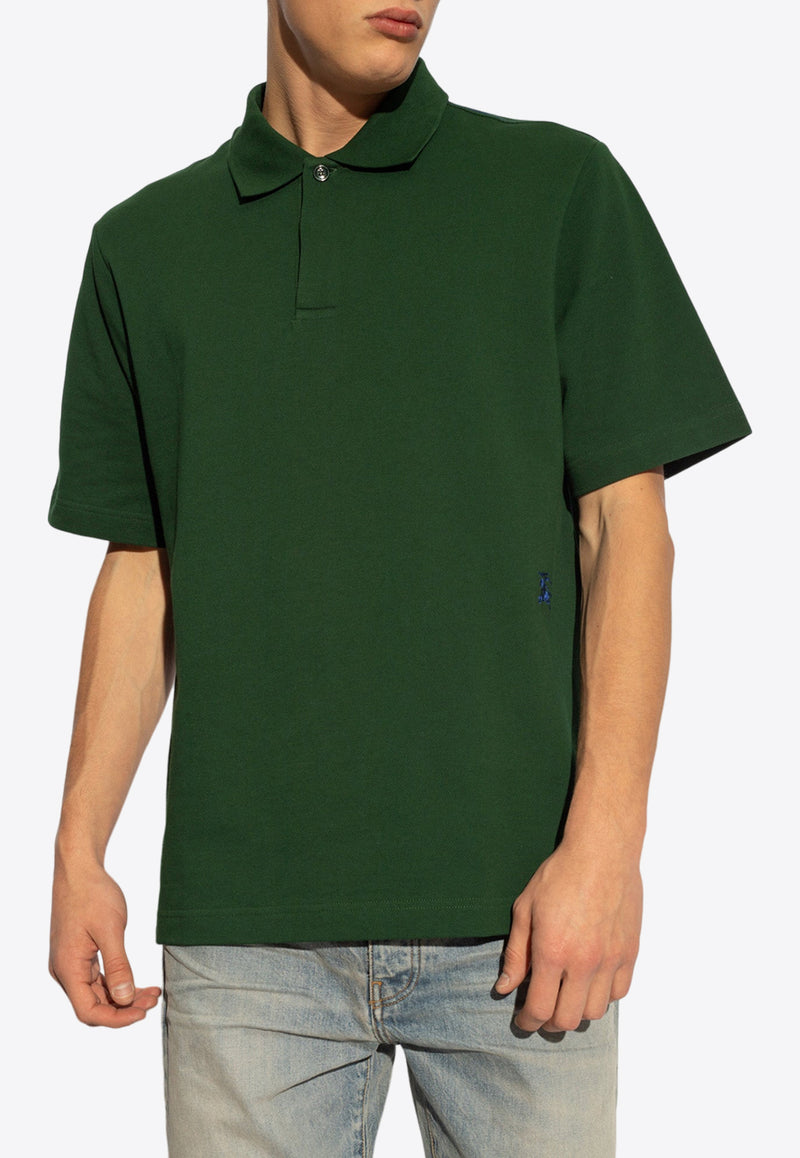 Burberry EKD Embroidered Polo T-shirt Green 8083601 B8636-IVY