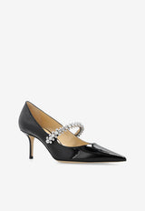Jimmy Choo Bing 65 Patent Leather Pumps Black BING PUMP 65 PAT-BLACK