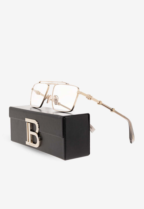 Balmain Brigade VI Optical Square Glasses Transparent BPX-149C-56 0-0