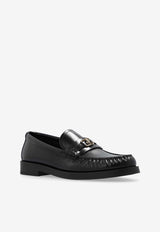 Jimmy Choo Addie Calf Leather Loafers Black ADDIE JC XXF-BLACK