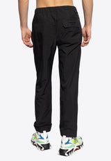 Balmain Main Lab Straight-Leg Cargo Pants Black CH6PI015 XH92-0PA