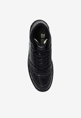 Balmain B-Court Mid-Top Leather Sneakers CM1VI354 LSLR-0PA