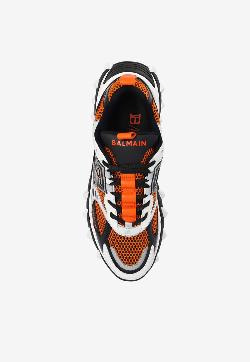 Balmain B-East Paneled Sneakers CM1VI350 TGMM-EHH
