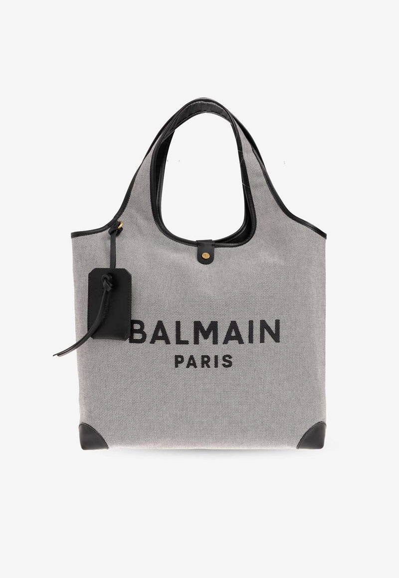 Balmain B-Army Canvas Top Handle Bag CN1FN873 TMSY-EAB