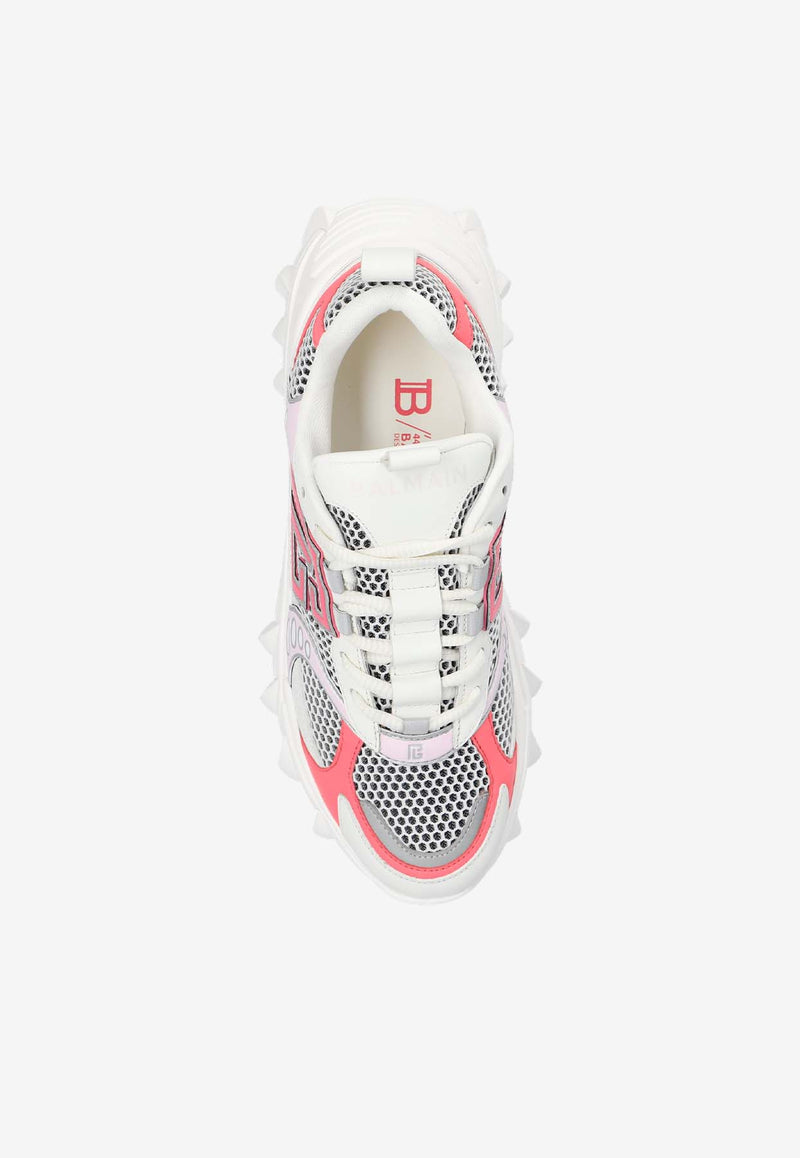 Balmain B-East Low-Top Sneakers White CN1VI729 TBLR-GOF