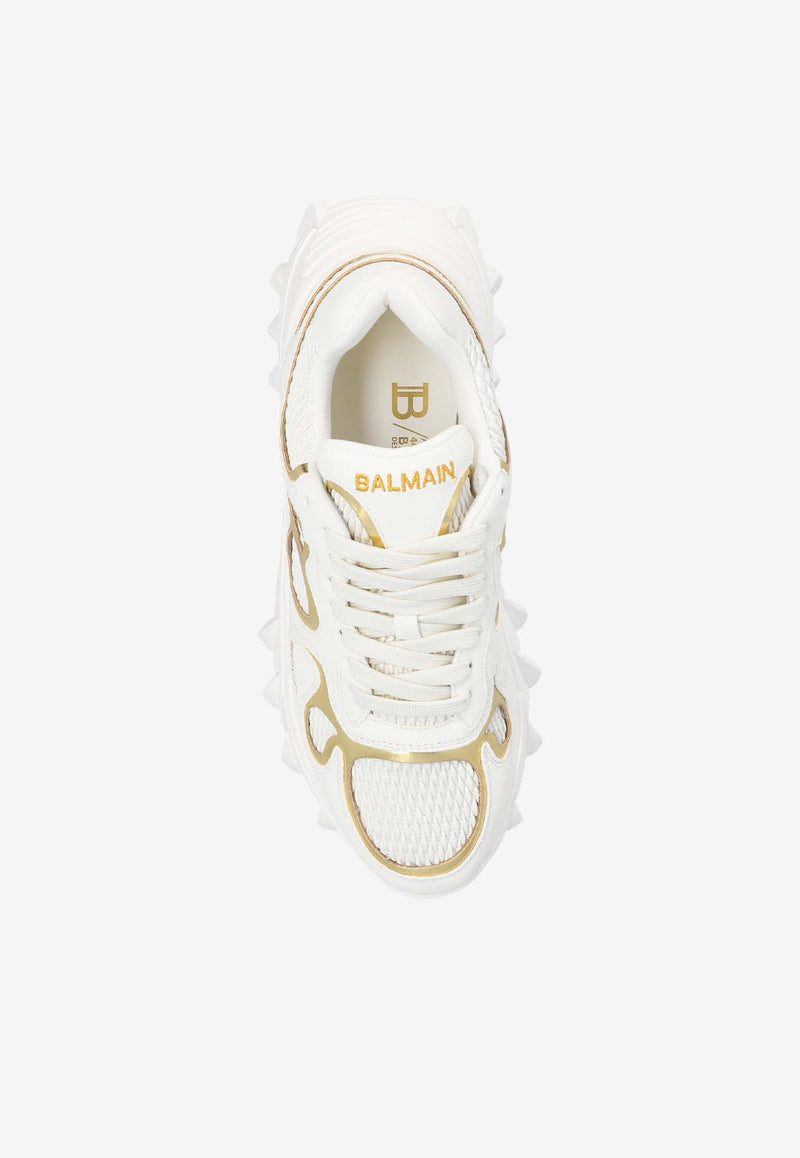 Balmain B-East Low-Top Sneakers White CN1VI714 THSO-GAD