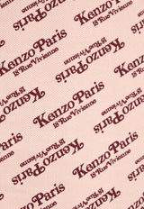 Kenzo Verdy Logo Print Mini Polo Dress Pink FE52RO752 4PV-34