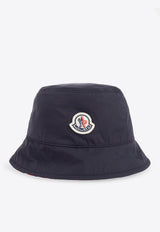 Moncler Reversible Logo Bucket Hat Navy J10913B00004 54A91-778