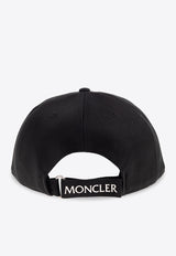 Moncler Logo Patch Baseball Cap Black J10913B00002 0U162-999