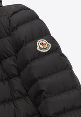 Moncler Abderos Logo Down Jacket Black J10931A00037 54A81-999