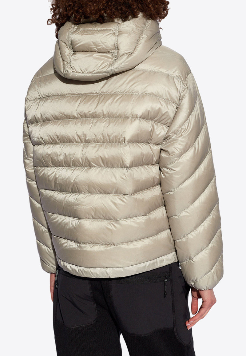 Moncler Delfo Quilted Down Jacket Gray J10931A00048 595FE-903