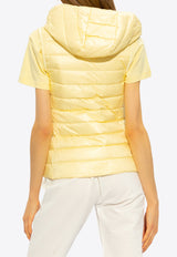Moncler Glygos Quilted Vest Yellow J10931A00063 595ZZ-10W