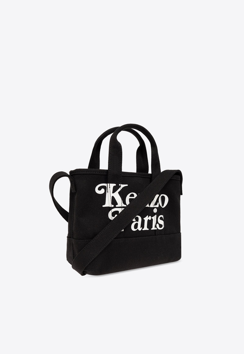 Kenzo Small Verdy Logo Print Crossbody Bag Black FE58SA910 F35-99