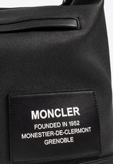 Moncler Nakoa Logo Patch Top Handle Bag Black J109A5D00001 M3817-999