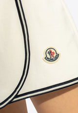 Moncler Logo Appliqué Mini Tennis Skirt White J10938H00002 84720-034