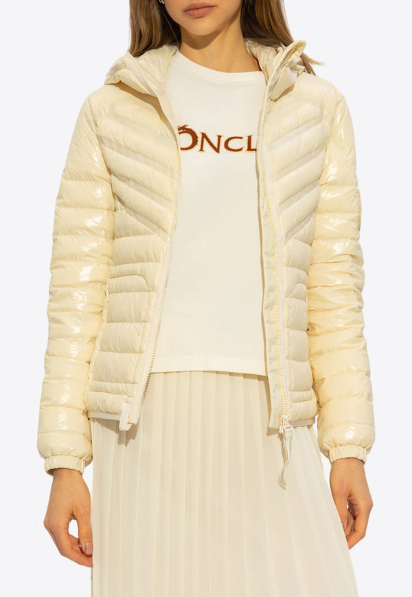 Moncler Bixi Down Puffer Jacket Cream J10931A00044 595GJ-060