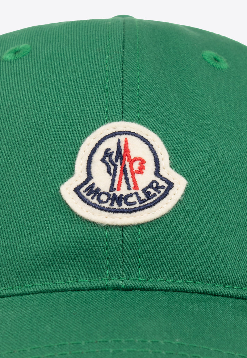 Moncler Logo Patch Baseball Cap Green J10913B00054 V0090-853