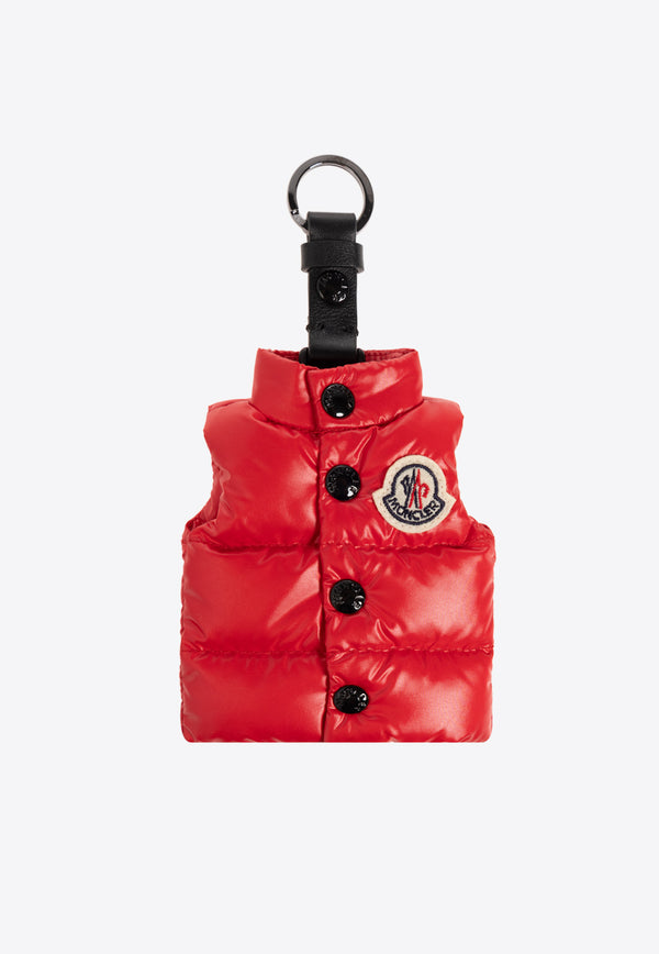 Moncler Gilet-Shaped Key-Ring Red J109A6F00003 M4058-455