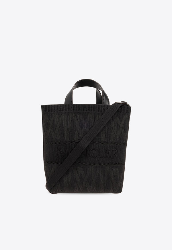Moncler Mini Knot Monogram Tote Bag Black J109B5L00015 M3715-F99