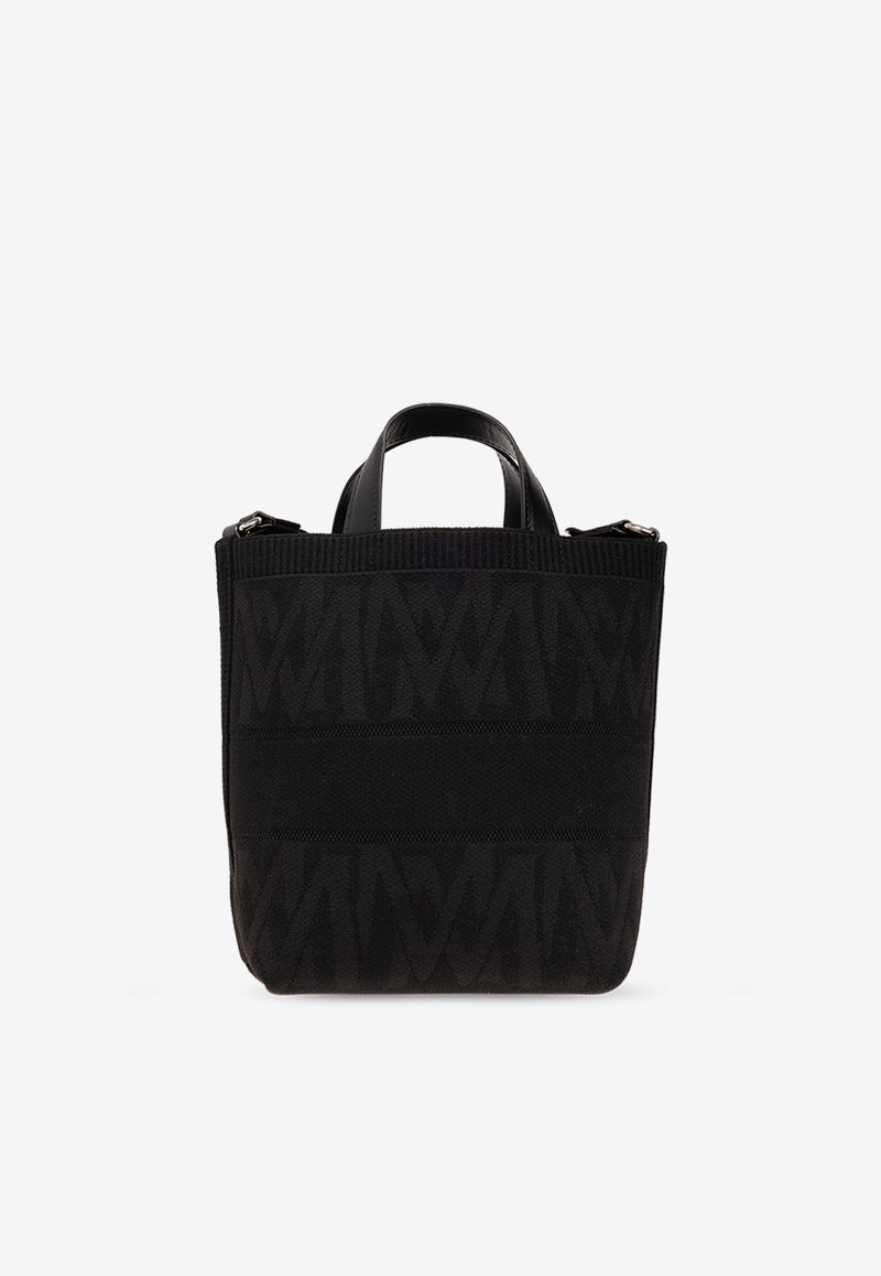 Moncler Mini Knot Monogram Tote Bag Black J109B5L00015 M3715-F99