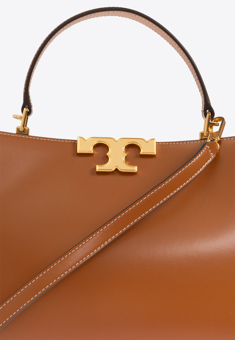Tory Burch Large Eleanor Leather Top Handle Bag Brown 137312 0-201