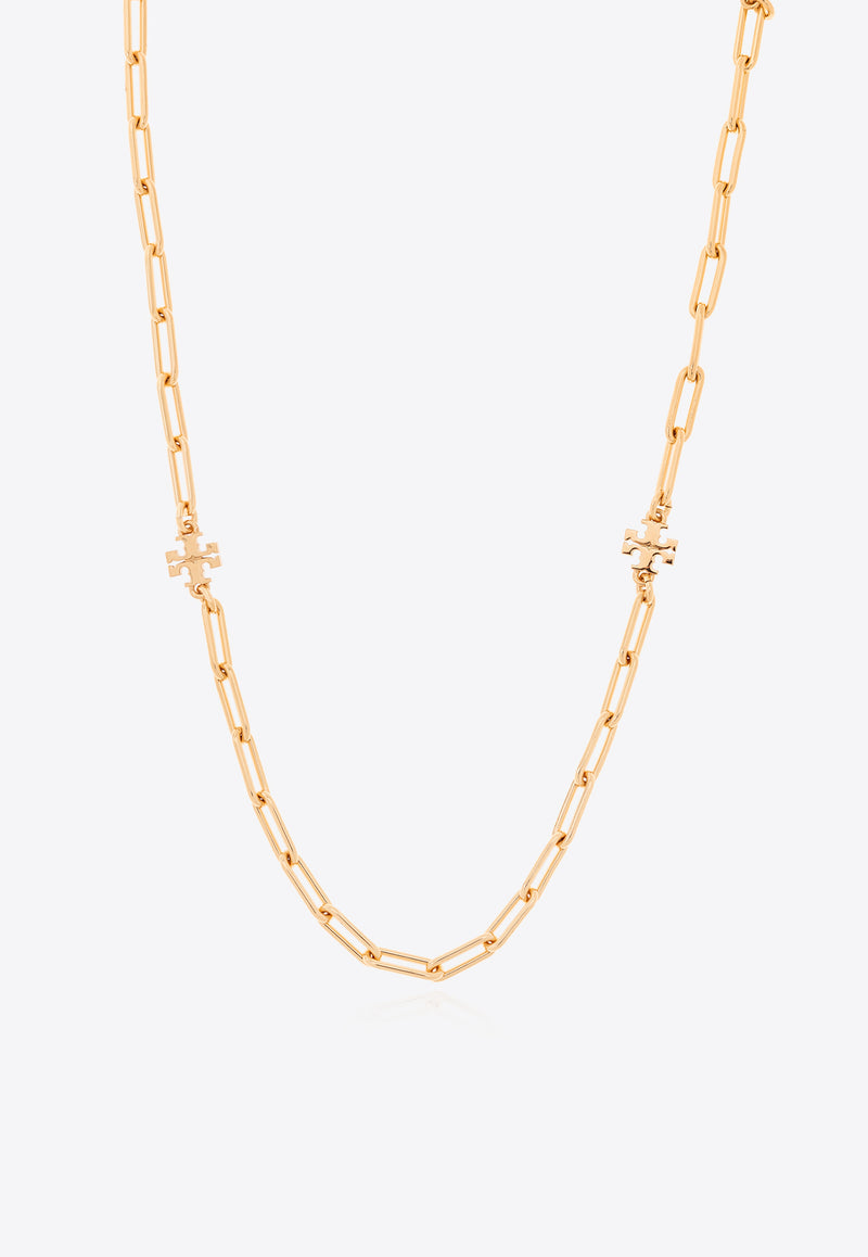 Tory Burch Good Luck Chain-Link Necklace Gold 150517 0-720
