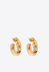 Tory Burch Essential Logo Hoop Earrings Gold 152881 0-720