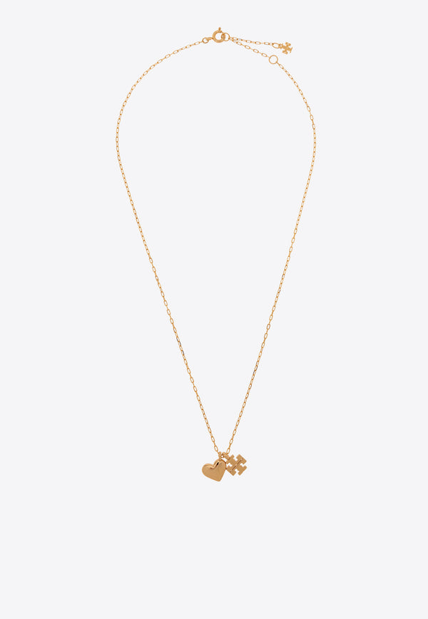 Tory Burch Good Luck Charm Necklace Gold 157197 0-720