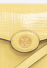 Tory Burch Robinson Crosshatched Phone Holder Butter 158824 0-700