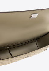 Tory Burch Fleming Nappa Leather Shoulder Bag Green 76997 0-300