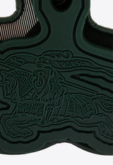Burberry Equestrian Knight Design Key-Ring Dark Green 8080763 B8636-IVY
